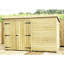 Bowlus 10 ft. W x 3 ft. D Solid Wood Garden Shed