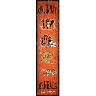 NFL Cincinnati Bengals 3D Logo Series Wall Art - 12x12 2507286