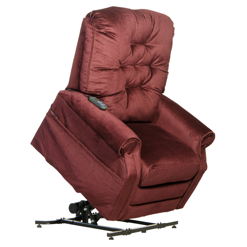 Fauteuil inclinable Patriot Power Lift Assist, 100% polyester rouge