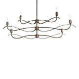 Willow 6 - Light Candle Style Classic Chandelier