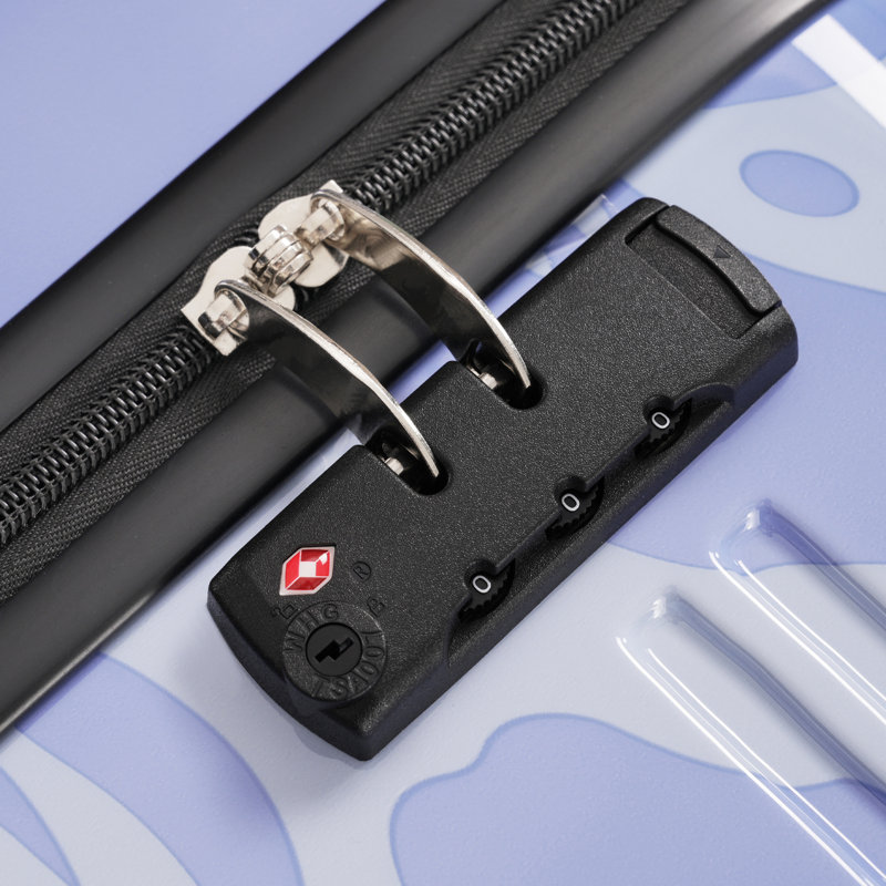 Ensemble de valises rigides 3 pièces avec valise TSA Hardshell