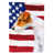 Fox Terrier drapeau É.-U. sélectionné