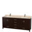 Sheffield 79" Double Bathroom Vanity Base Only-31336921