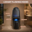Toilette intelligente une pièce avec bidet, siège à fermeture automatique, sécheuse et eau chaude