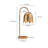 Kialani 23.63" Arched Steel Table Lamp-835597182