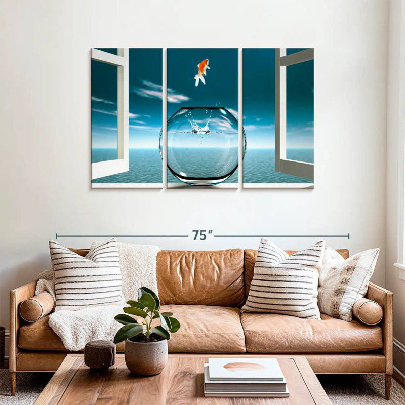 Goldfish Bowl, 36" H x 57" W