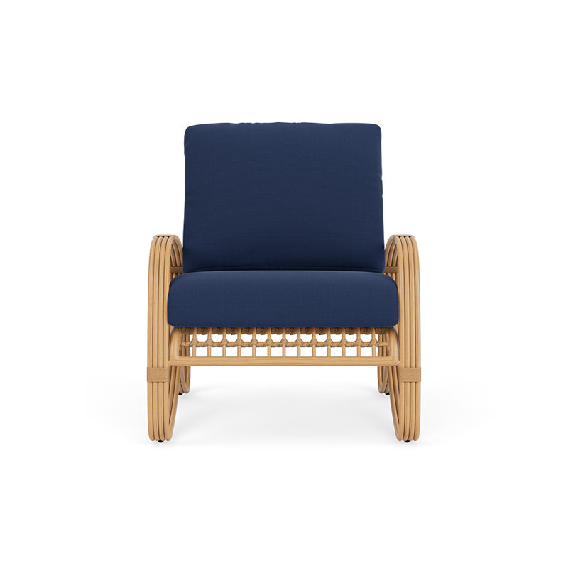 Riviera Outdoor Lounge Chair, Beach Navy