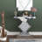 Amla 31.5" W Mirrored Glass Console Table with Crushed Diamond Inlay