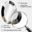 Black Gold Fusion Of Marble I - Abstract Oval Decorative Mirror On Metal-963918972