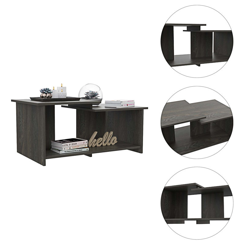 Table basse avec rangement Gurwinder
