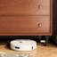 Commode d'appoint simple en bois massif ambré