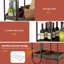 Akilesh Metal Bar Cart