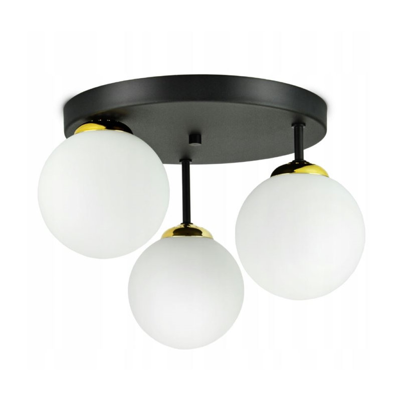 Glass Semi Flush Mount