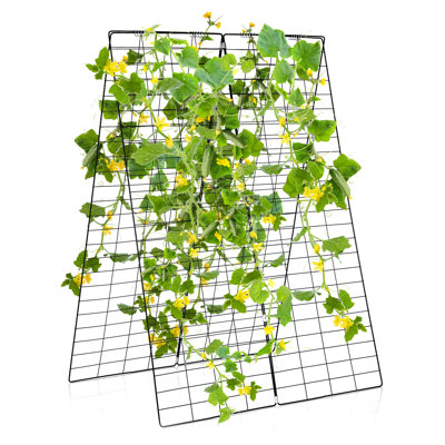 Arlmont & Co. 2PCS Green Cucumber Garden Trellis Grow Support For Support Plant