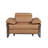 Top Grain Italian Leather Power Reclining Arm Chair with Power Headrests-649976436