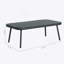 Causeuse et table en acier, gris