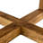 A Modern And Practical Circular Dining Table. Made Of MDF Tabletop And Wooden MDF Table Legs.