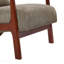 Fauteuil d'appoint en velours côtelé Corduroy