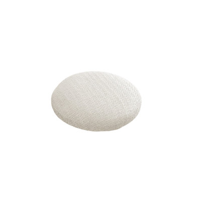 Polyester chai r covers Round Linen Bar Stool Cover Elastic Textured Fabric Slipcover For Adjustable Swivel Rolling Stool Seat Cushion Protector