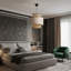 Lustre cylindrique avec capuchon en rotin