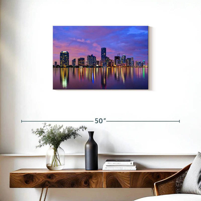 Sireci Biscayne Bay Miami, 20" H x 30" W