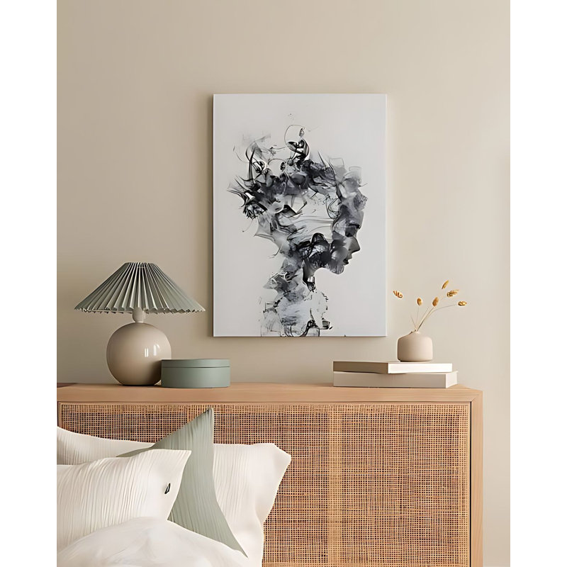 Stunning Decorative Canvas Painting, 16 x 24 Inches | 100% Canvas with 1.2 Inch Thickness | Perfect for Home Decor, Living Room, and Office | Vibrant Colours & Unique Design to Enhance Any Space