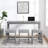 Modern Industrial Bar Table Set With Integrated Power Outlet, Includes High Bar Table And Matching Chairs, 4 Piece Dining Set, Suitable For Living Room, Dining Room, And Game Room, Constructed With Solid Wood And MDF, Available In Multiple Colour Options-1093320220