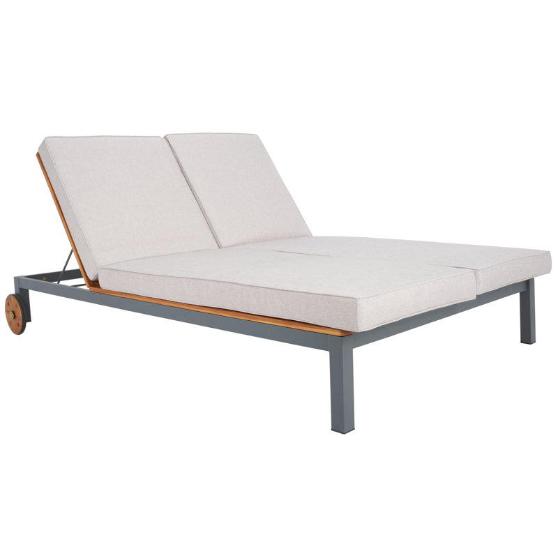 Eastford Steel Outdoor Lounge Chair, White