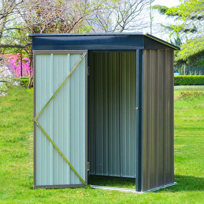 3x5 FT Outdoor Metal Garden Storage Shed