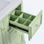 Meuble-lavabo avec lavabo, 3 tiroirs, tablettes réglables-105587673