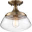 Plafonnier semi-encastré 1 lumière 10,38 po Ochoa-1786140474