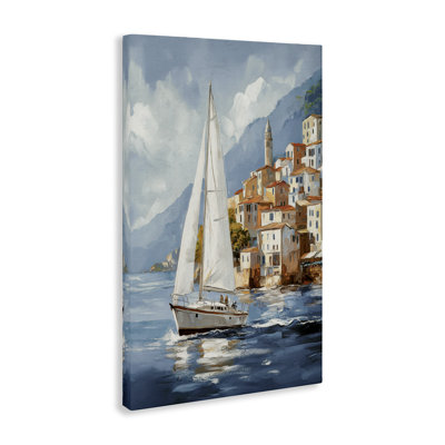 Voilier par Coastal Port, impression sur toile, design par Raymond Powers