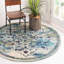 Tapis bleu tissé à la machine Holker-1863935778