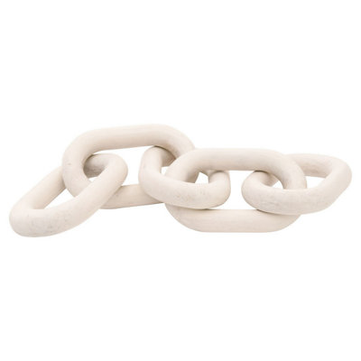 Guthki Kai Reclaimed Wood Chain Links Sculpture