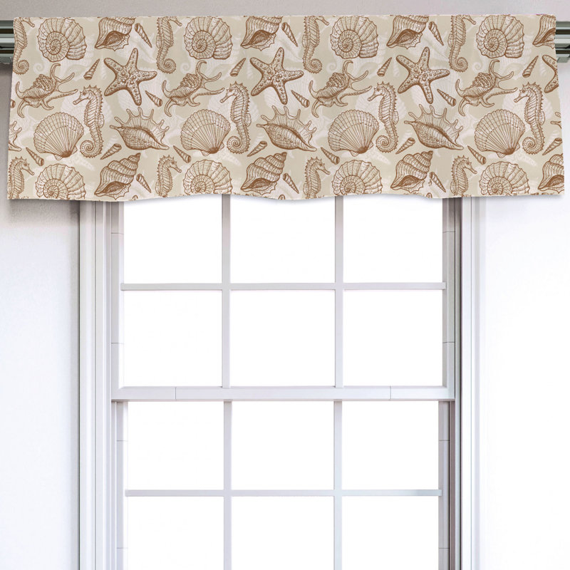 Sateen Ruffled Window Valance