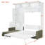 Murphy Bed Wall Bed With Sofa And Shelves-1110829410