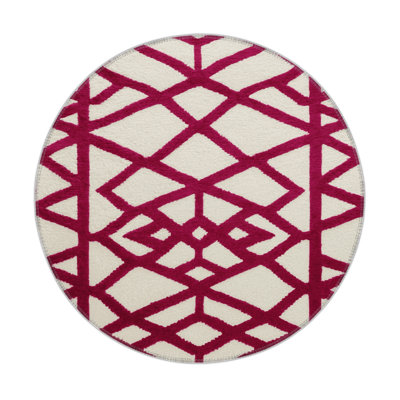 Tapis intérieur et extérieur beige Trellis