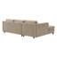 Canapé modulaire en L avec coussins amovibles l 99,25 po Fleetwood-138000610