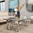 Grey And Silver Coffee Table