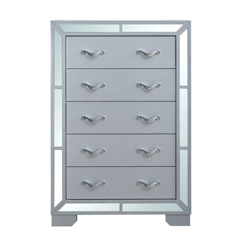 Commode Murry, argent