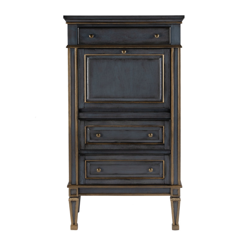 Chubbuck Armoire Desk, Blue