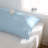 Sky Blue Body Pillow Cover 20x54 inches Boho Chic Pom Poms Fringe Decor Body Pillow Case Cover with Pocket Closure-123121994