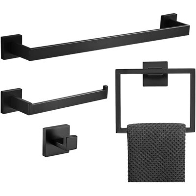 4 - Piece Bathroom Hardware Set