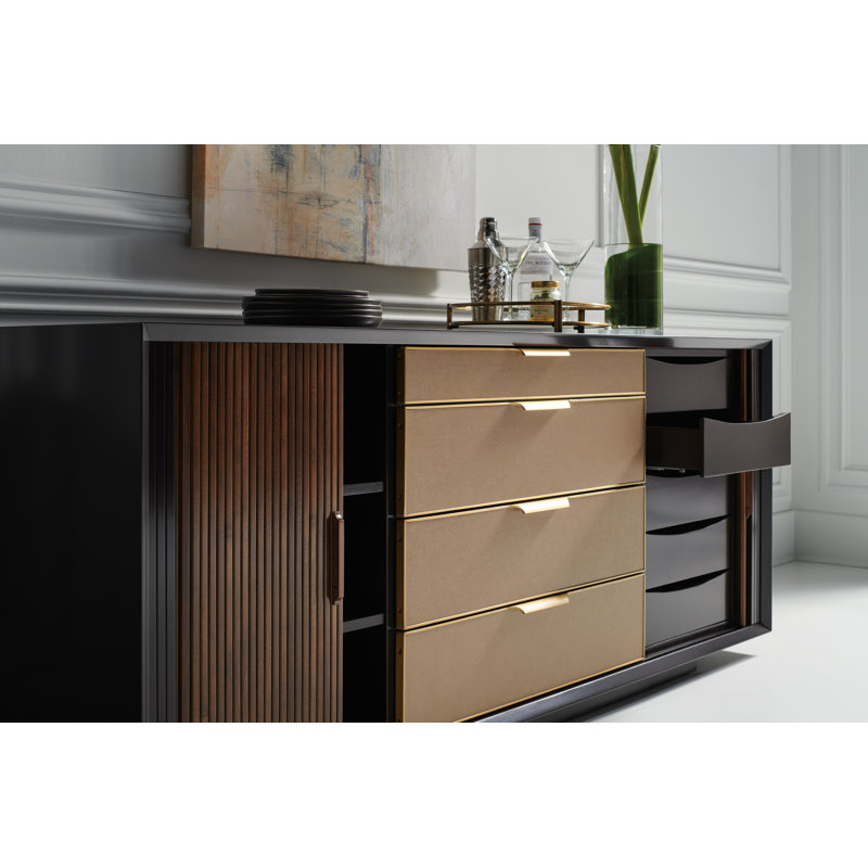 9 - Drawer Dresser, Dark Chocolate/Walnut