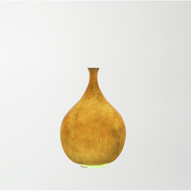 Luna Luce Liquida Table Lamp, Orange, 35 cm H X 23 cm W X 23 cm D