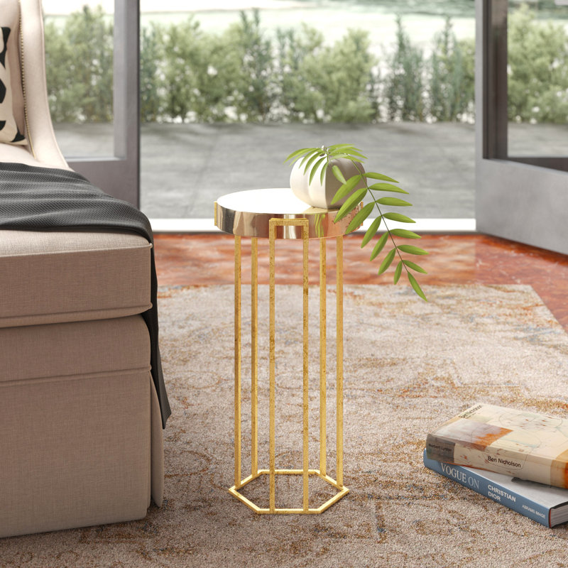 Prism Glass End Table