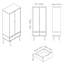 Hortencia Solid Wood Wardrobe-206069232