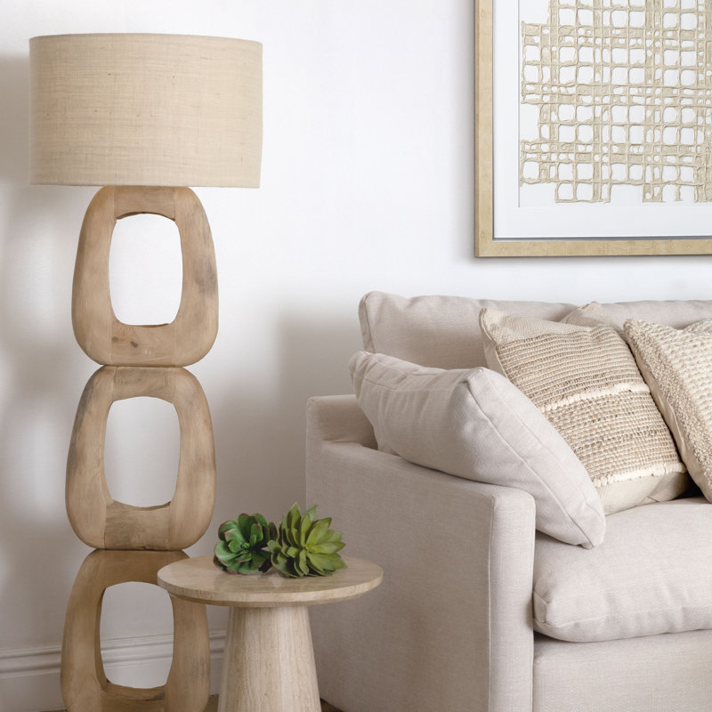Kazir 62'' Natural Novelty Floor Lamp | Stylish Lighting