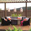Deco 5 Piece Fire Pit Set with Cushions-152469960