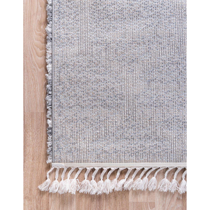 Mitzy Geometric Indoor Rug, Square 8'